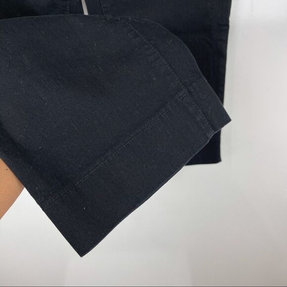 NYDJ Not Your Daughter's Jeans Cropped Capri Jeans Black Women's Size 4 - Picture 3 of 10